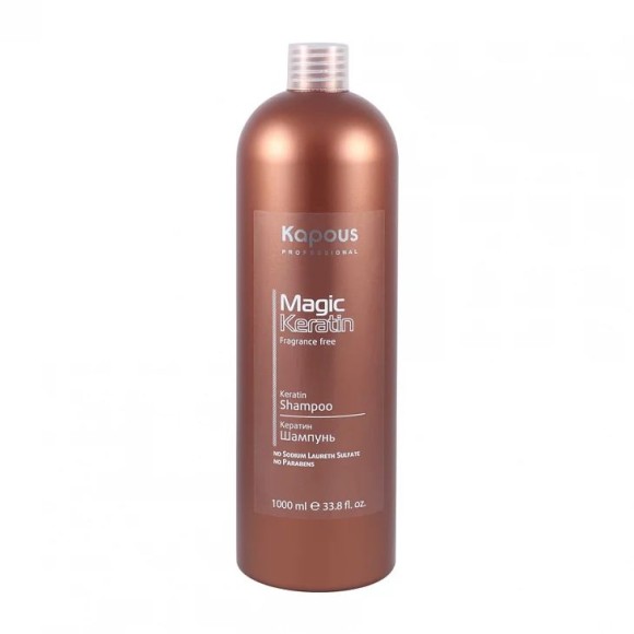 Шампунь с кератином Magic Keratin Kapous, 1000 мл