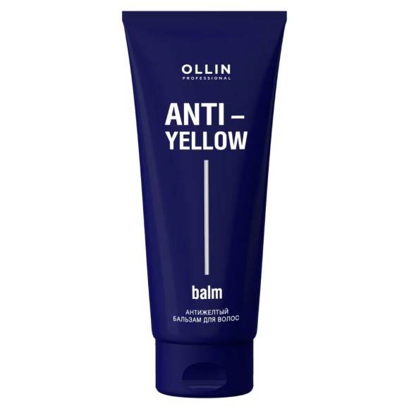 Антижелтый бальзам для волос Anti-Yellow Ollin Professional, 250 мл