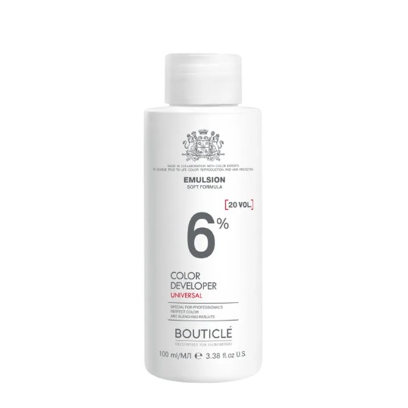 Окисляющая эмульсия 6% Developer Emulsion 20 vol Bouticle 100 мл