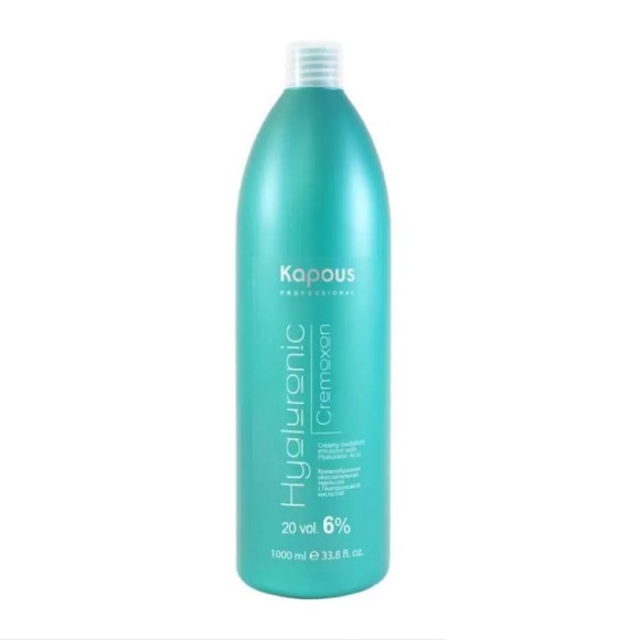 Кремообразная окислительная эмульсия Hyaluronic Cremoxon 6% Kapous, 1000 мл