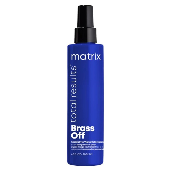 Мультифункциональный спрей Total Results Brass Off для холодного блонда Matrix