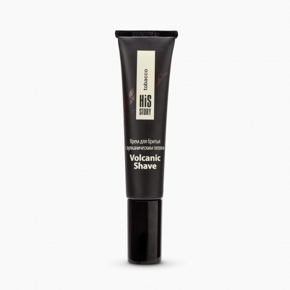 Крем для бритья с вулканическим пеплом Volcanic Shave Premium