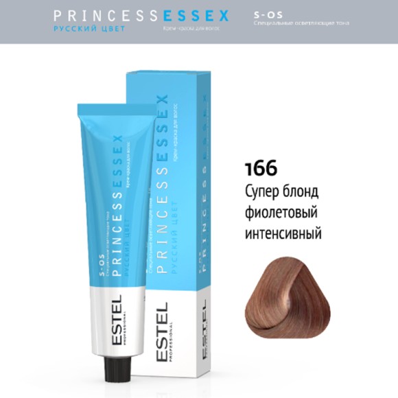 Краска для волос Estel Princess Essex S-OS 166 Аметистовый, 60 мл Краска для волос Estel Princess Essex S-OS 166 Аметистовый, 60 мл