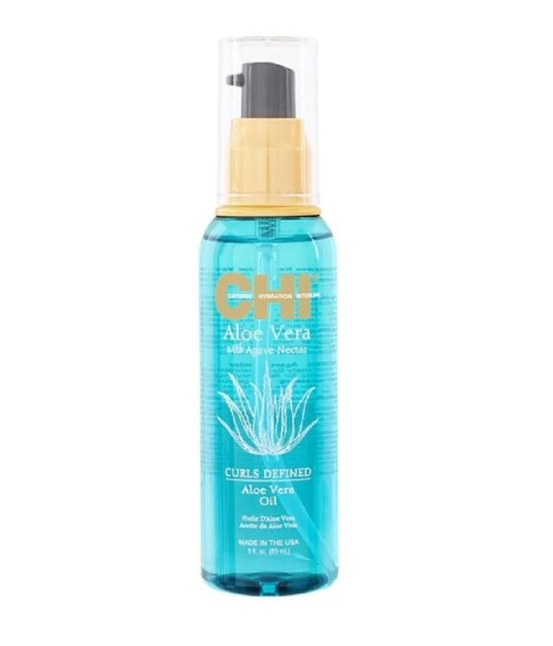 Спрей для вьющихся волос Aloe Vera with Agave Nectar Chi, 177 мл