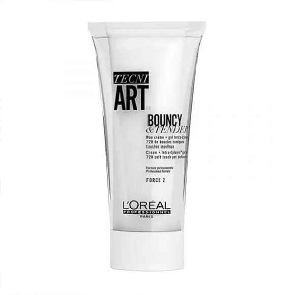 Крем-гель для создания локонов вьющихся волос Tecni. Art Bouncy & Tender L'oreal Professionnel, 150 мл