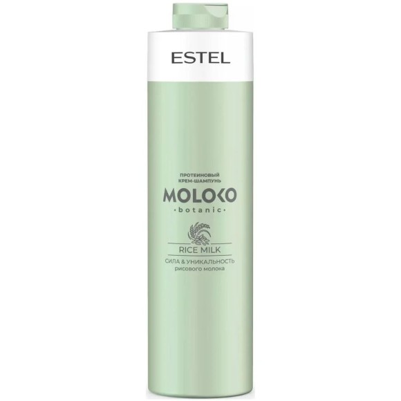Протеиновый крем-шампунь для волос Moloko Botanic Estel 1000 мл