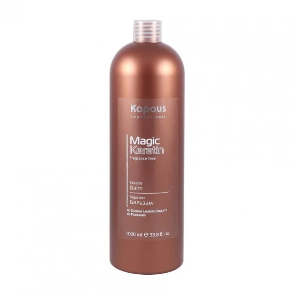 Кератин бальзам для волос Magic Keratin Kapous, 1000 мл