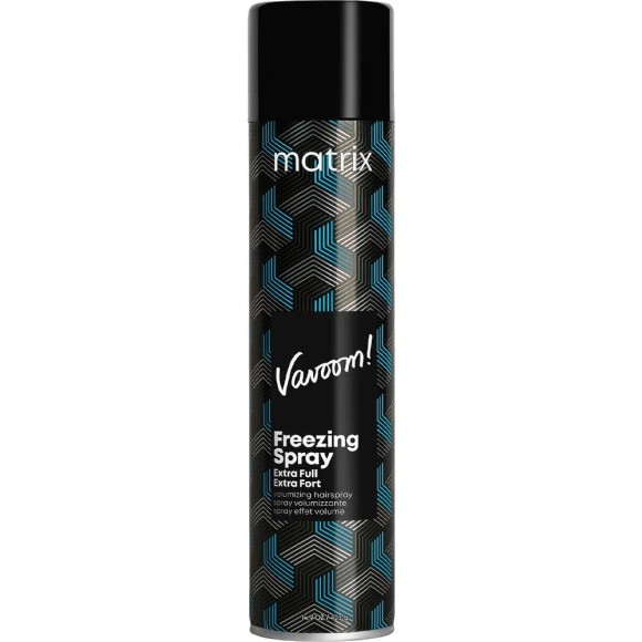 Лак-спрей с эластичной фиксацией объема и формы с сатиновым финишем Matrix Freezing Spray Extra Full Volumizing Matrix