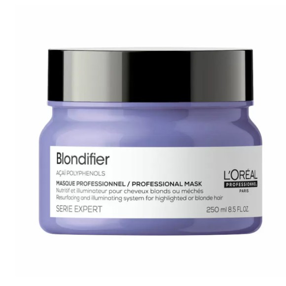 Маска для сияния осветленных и мелированных волос Blondifier L'oreal Professionnel, 250 мл