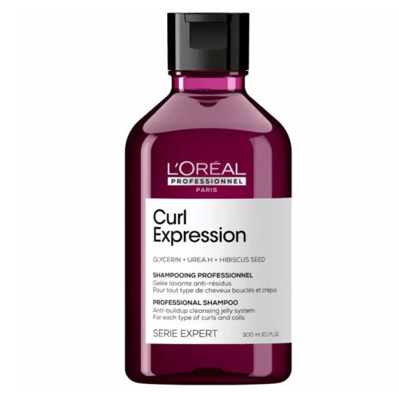 Профессиональный очищающий шампунь для всех типов кудрявых волос Curl Expression L'oreal Professionnel, 300 мл Профессиональный очищающий шампунь для всех типов кудрявых волос Curl Expression L'oreal Professionnel, 300 мл