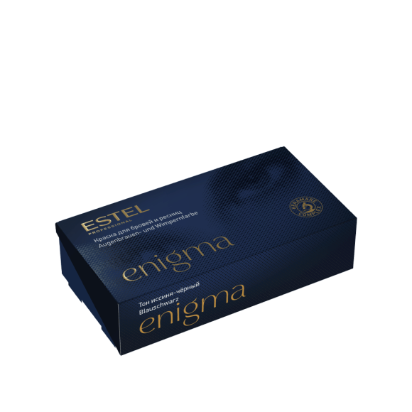 Краска для бровей и ресниц ENIGMA Estel Тон Иссиня-черный 