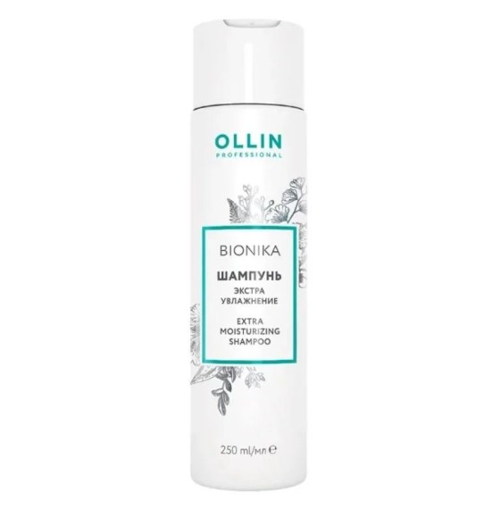 Шампунь для волос Экстра увлажнение Bionika Ollin Professional, 250 мл
