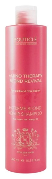 Шампунь для экстремально поврежденных осветленных волос Extreme Blond Repair Shampoo Bouticle 300 мл