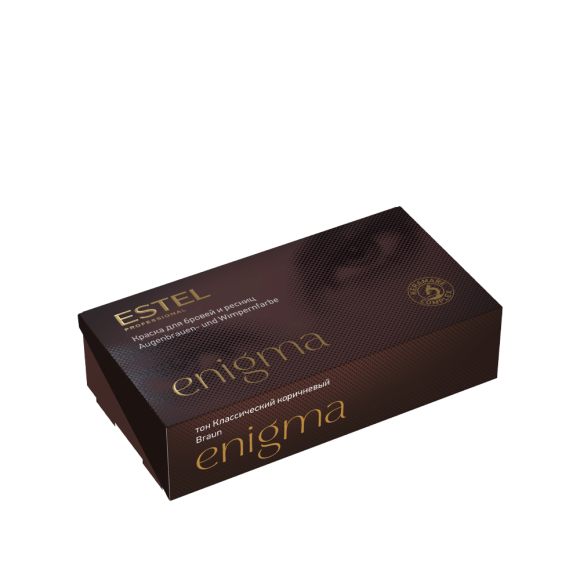 Краска для бровей и ресниц ENIGMA Estel Тон классический коричневый