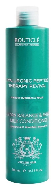 Увлажняющий кондиционер для поврежденных волос Hydra Balance and Repair Milk Conditioner Bouticle 300 мл