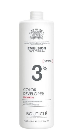 Оксидант-лосьон 3% Сolor developer 10 vol Bouticle 1000 мл