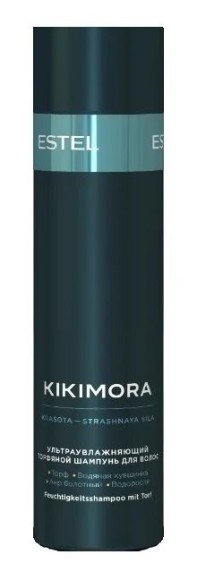 Ультраувлажняющий торфяной шампунь для волос Kikimora Estel 250 мл