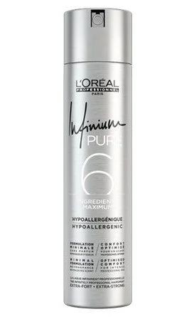 Лак для волос без запаха средней фиксации Infinium Pure Soft L'oreal Professionnel 300 мл