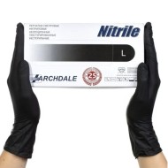 Перчатки нитриловые NitriMax, размер L, 100 шт 2