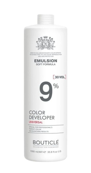 Оксидант-лосьон 9% Сolor developer 30 vol Bouticle 1000 мл