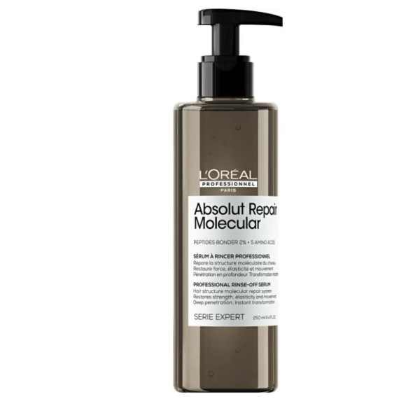 Сыворотка для молекулярного восстановления волос Absolut Repair Molecular L'oreal Professionnel, 250 мл