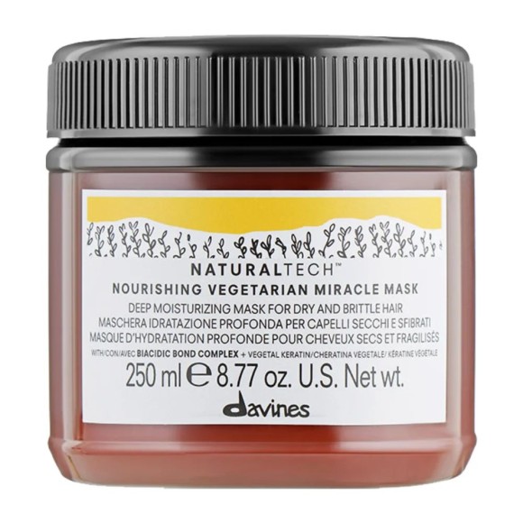 Интенсивно питающая маска Вегетарианское чудо NT Nourishing Vegetarian Miracle mask Davines, 250 мл