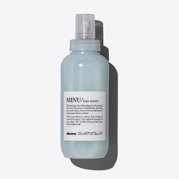 Несмываемая сыворотка для окрашенных волос Minu Hair serum Davines, 150 мл