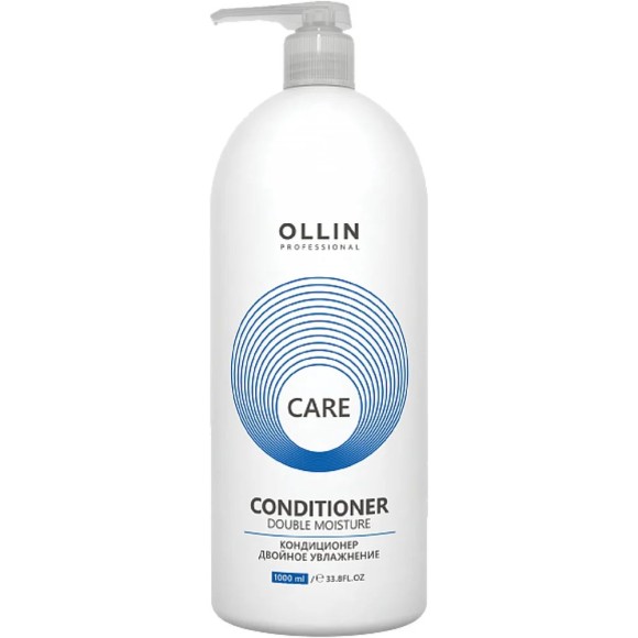 Кондиционер двойное увлажнение Care Double Moisture Conditioner Ollin Professional, 1000 мл