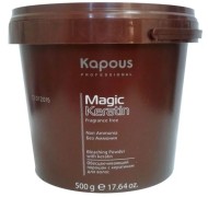 Осветляющая пудра в микрогранулах Non ammonia Magic Keratin Kapous, 500 гр