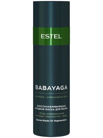 Восстанавливающая ягодная маска для волос Babayaga Estel 200 мл