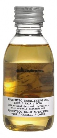 Питательное масло для лица, волос и тела Authentic nourishing oil face, hair, body Davines, 140 мл