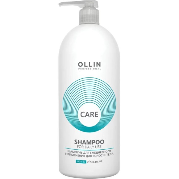 Шампунь для ежедневного применения для волос и тела Care Ollin Professional, 1000 мл