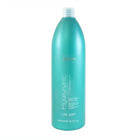 Кремообразная окислительная эмульсия Hyaluronic Cremoxon 1,5% Kapous, 1050 мл