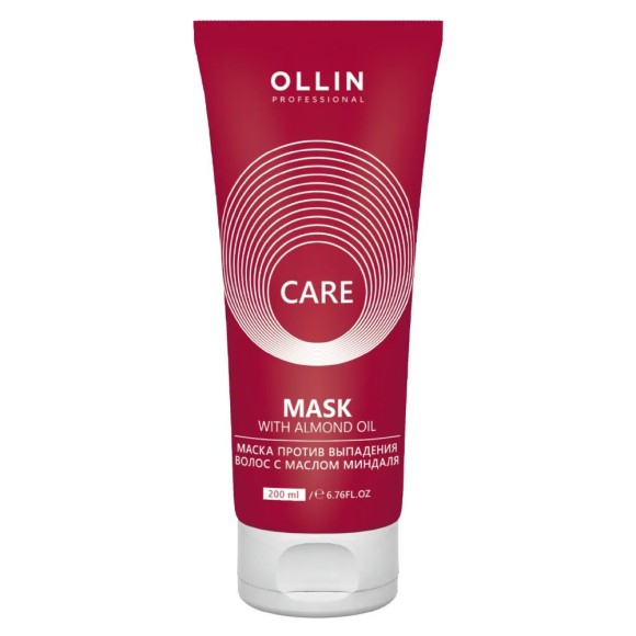 Маска против выпадения волос с маслом миндаля Almond Oil Mask Care Ollin Professional, 200 мл
