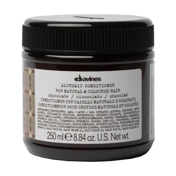 Кондиционер алхимик для натуральных и окрашенных волос Шоколад Alchemic Conditioner Davines, 250 мл