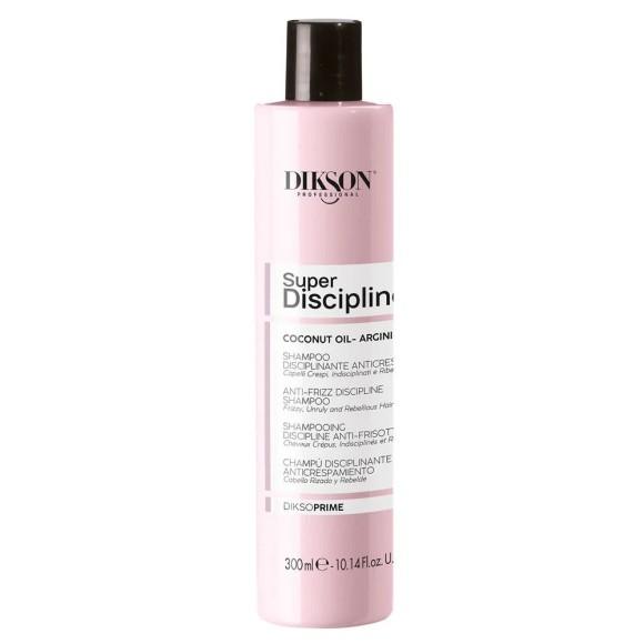 Шампунь для пушистых волос с кокосовым маслом Shampoo Anti-frizz Discipline (300 мл) Dikson
