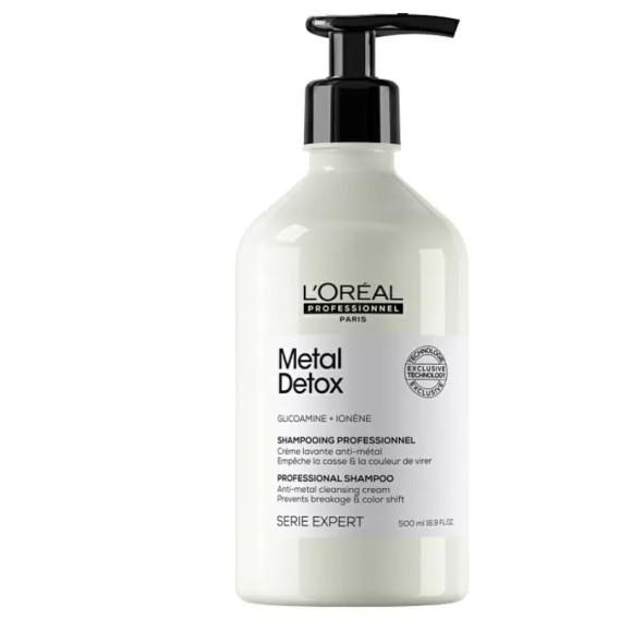 Шампунь для восстановления окрашенных волос Serie Expert Metal Detox Shampoo L'oreal Professionnel, 500 мл