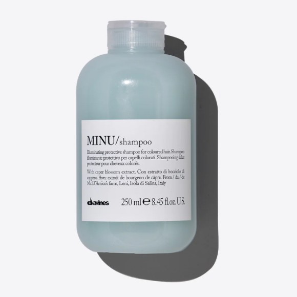 Защитный шампунь для сохранения косметического цвета волос Minu Shampoo Davines, 250 мл