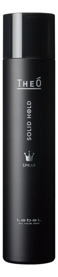 Спрей сильной фиксации Theo Spray Solid Hold Lebel Cosmetics, 170 гр