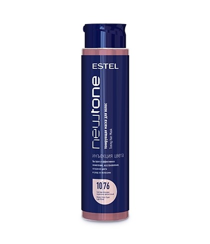 Estel NewTone 10/76 Светлый блондин коричнево-фиолетовый Тонирующая маска для волос 400 мл