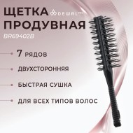 Щетка туннельная для укладки продувная 7 рядов DEWAL BR69402B