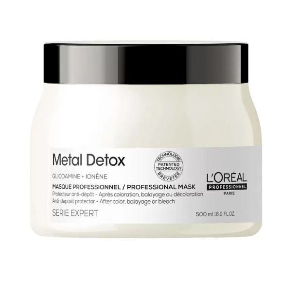 Глубоко питательная маска после окраски Serie Expert Metal Detox L'oreal Professionnel, 500 мл