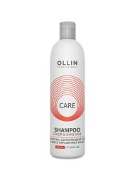 Шампунь сохраняющий цвет и блеск окрашенных волос Color & Shine Save Shampoo Care Ollin Professional, 250 мл