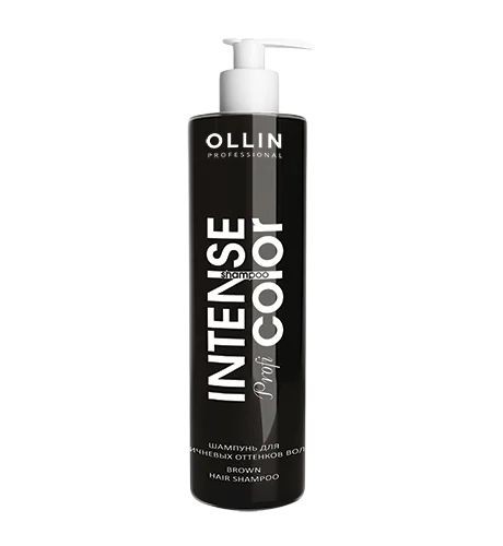 Шампунь для коричневых оттенков волос Brown hair shampoo Intense Profi Color Ollin Professional, 250 мл