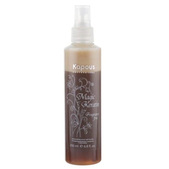 Реструктурирующая сыворотка с кератином Magic Keratin Kapous, 200 мл
