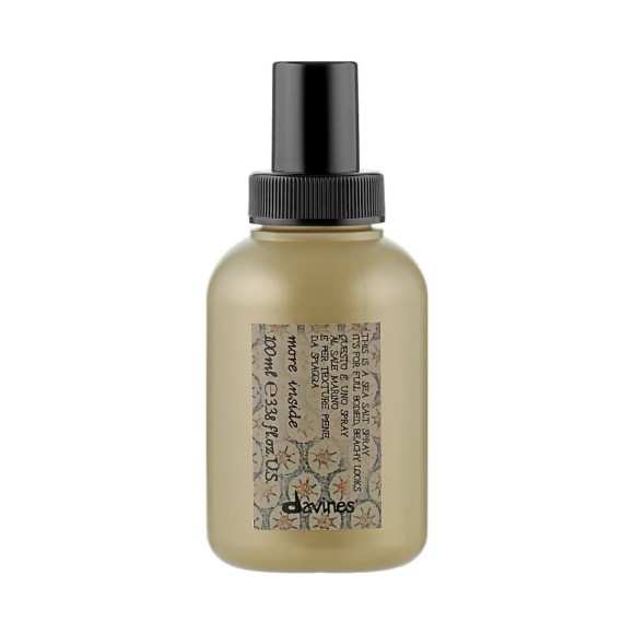 Спрей с морской солью More Inside для объемных свободных укладок Sea Salt Spray Davines, 100 мл