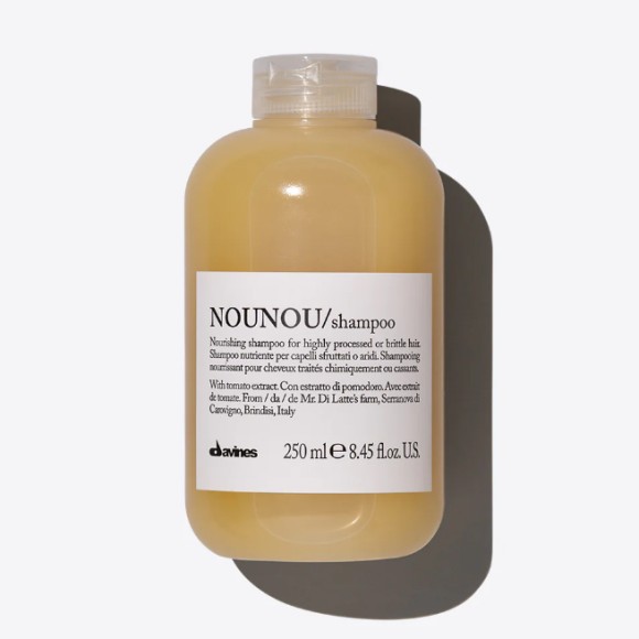 Питательный шампунь NOUNOU для поврежденных и ломких волос Davines, 250 мл