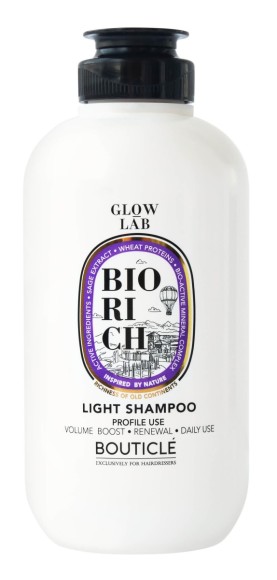 Шампунь для поддержания объёма для волос всех типов Biorich Light Shampoo Bouticle 250 мл