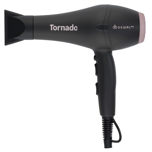 Профессиональный фен для волос TORNADO DEWAL 03-8010 Grey, 2300 Вт