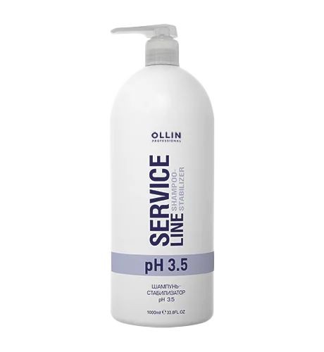 Шампунь-стабилизатор рН 3.5 Shampoo-stabilizer Service Line Ollin Professional, 1000 мл